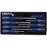 Carlyle Tools - 8 Piece Phillips Head Screwdriver Set - SDSP8